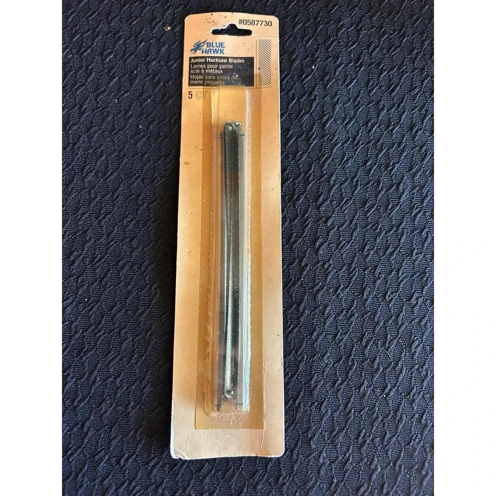 5 Count‎ Blue Hawk Junior Hacksaw Blades (item #0587730)